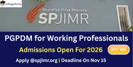 SPJIMR Opens Applications for PGPDM 2026